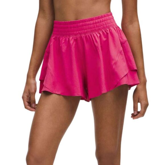 Lululemon Shake It Out High-Rise Running Short 2.5" *Raspberry Coulis - Picture 1 of 10